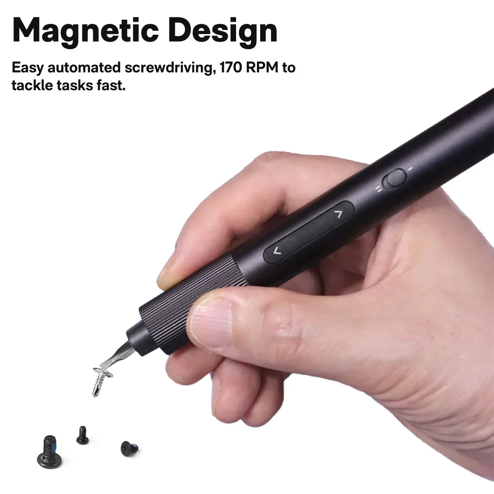 HOTO Electric Precision Screwdriver Kit Pro | Cordless Rechargeable Repair Tool for Electronics(HFE0002GL / QWLSD012) - Image 6