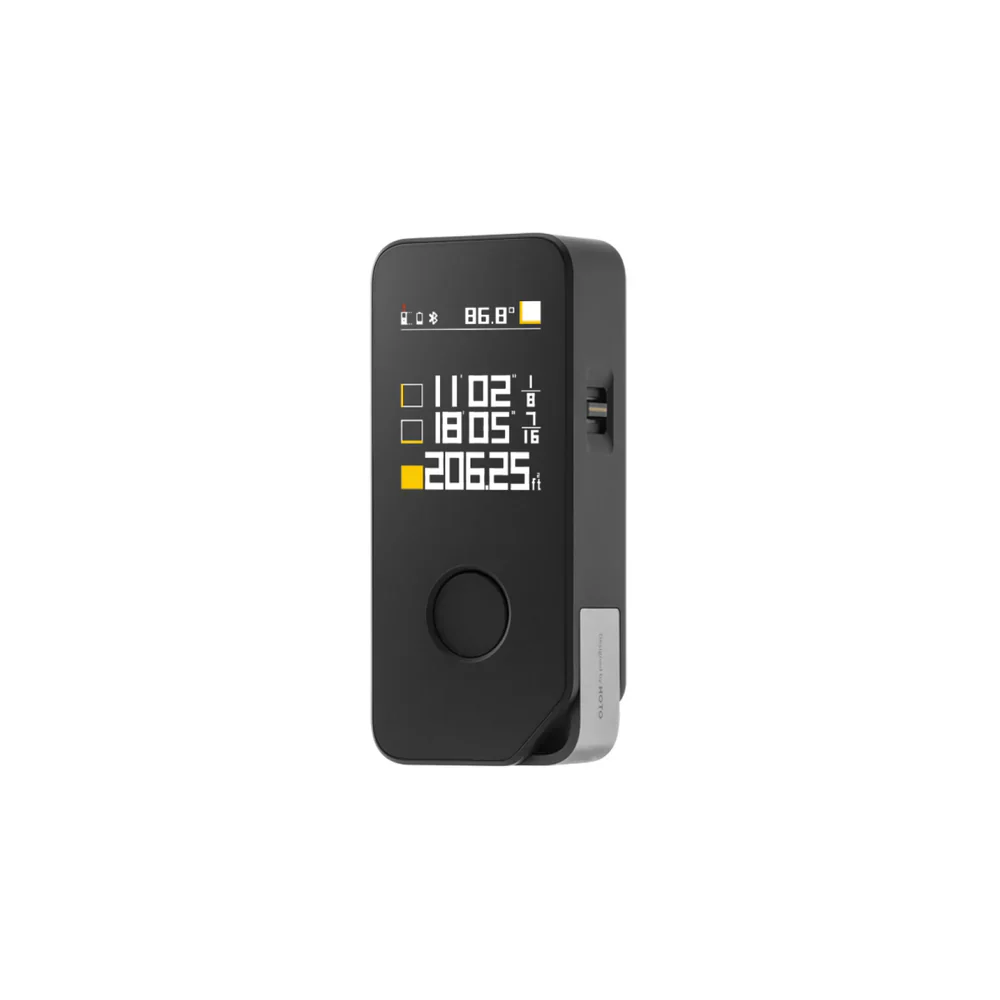 HOTO Laser Measure Pro – Smart Digital Laser Distance Meter (Up to 50 m/164 ft), Bluetooth App Sync, 5 Measuring Modes, USB-C Rechargeable (HTE0025GL / H-D50) - Image 7