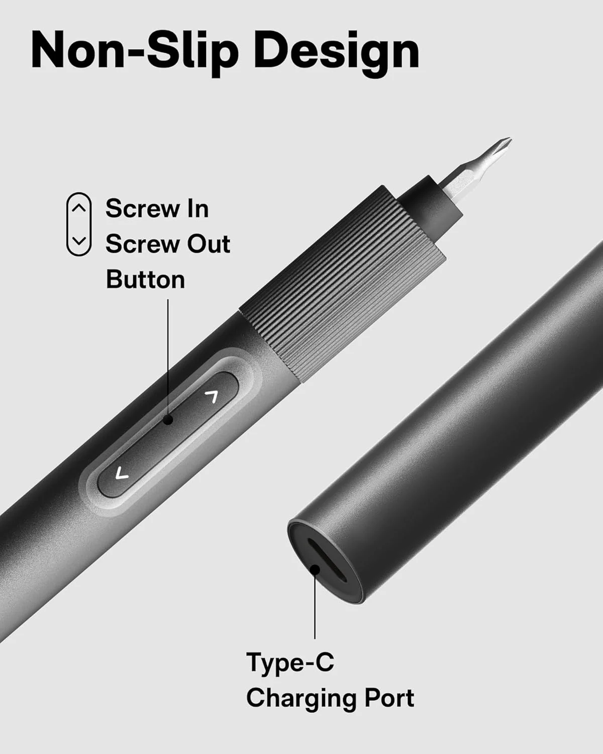 HOTO Precision Screwdriver ADV Set | 48-in-1 Magnetic Bits, Aluminum Alloy Body, Rotating Cap | Professional Repair Tool Kit for Mobile, Laptop, Watches & Electronics(HFE0013GL / QWLSA001) - Image 6
