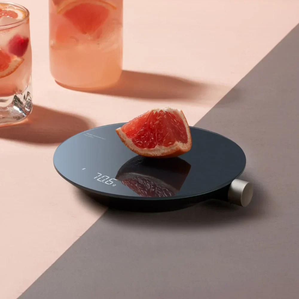 HOTO Smart Kitchen Scale – Digital Food Scale with Bluetooth App, High-Precision Weight Sensor, 3kg Capacity, LED Display, USB-C Rechargeable for Baking, Cooking & Diet Tracking (HLE0003GL / QWCFC001) - Image 6